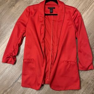 Red blazer